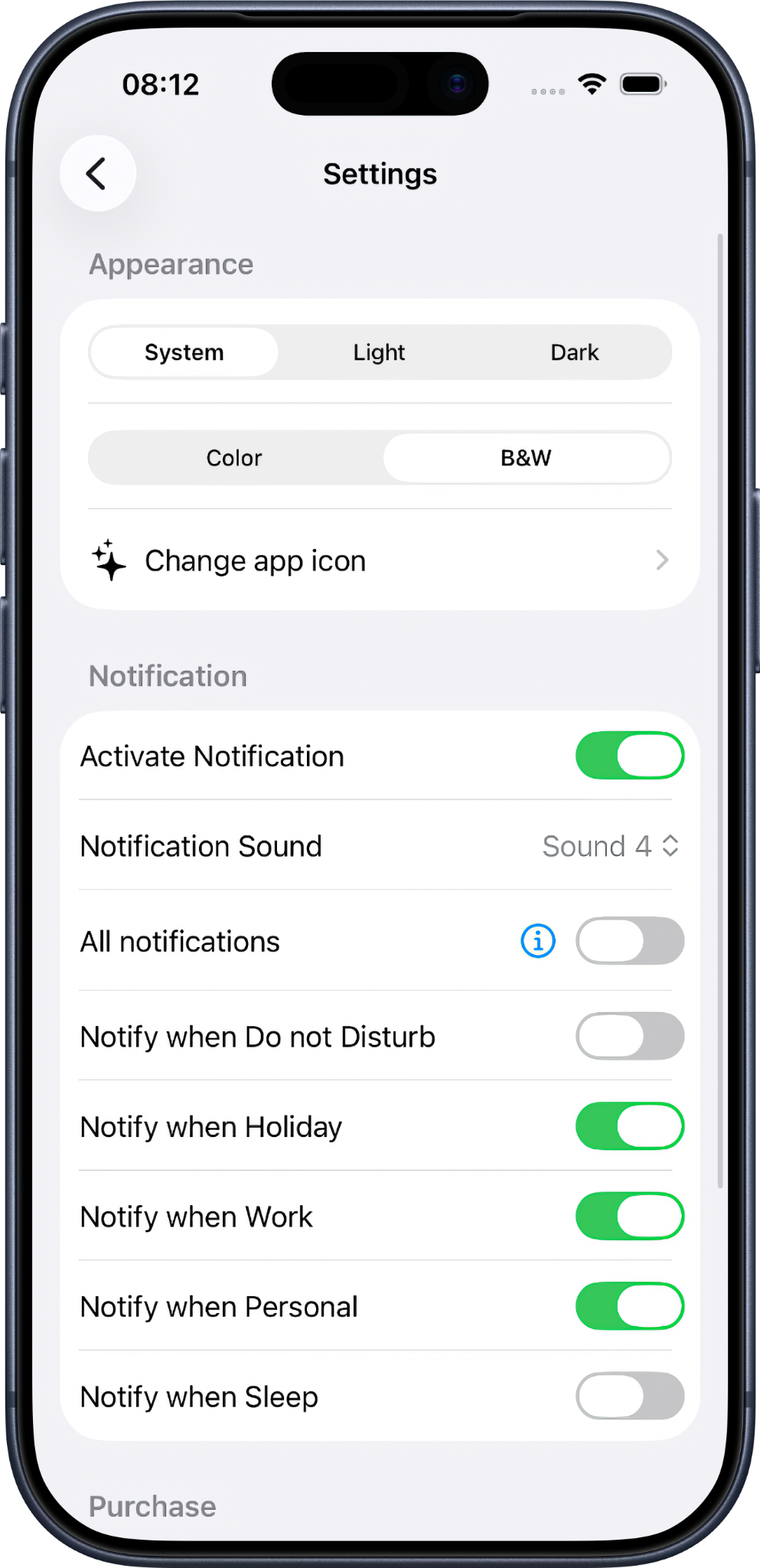 Smart Focus calendar and public holiday configuration